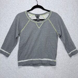 Wet Seal Sweatshirt Women Small Gray Y2K, Indie, Grunge, Athleisure, Casual.